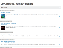 Tablet Screenshot of mediosyrealidad.com.ar